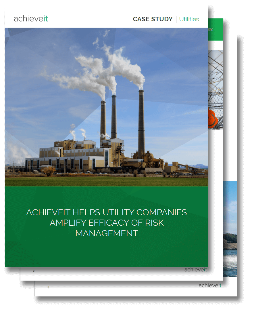 Regional utilities company implements effective risk management with AchieveIt