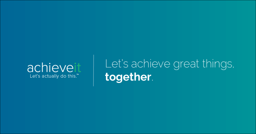 AchieveIt | Let's achieve great things together