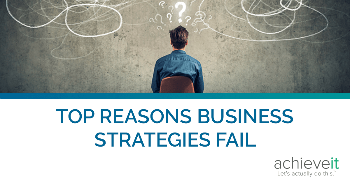 How Do Strategies Fail – Why Mergers and Acquisitions Fail and How You ...