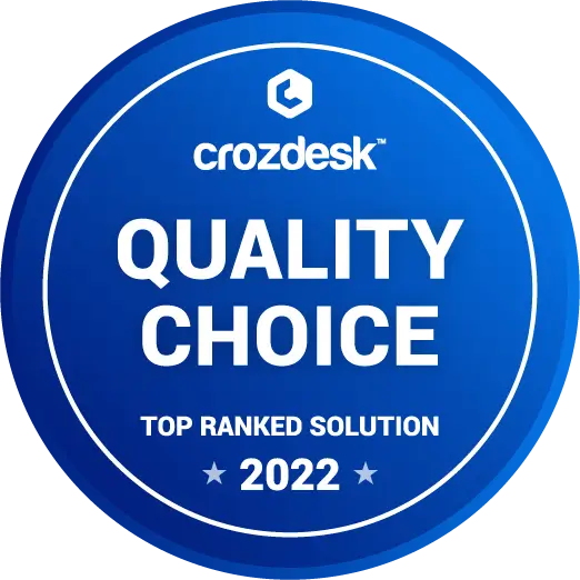 Crozdesk Quality Choice Top Ranked Solution 2022