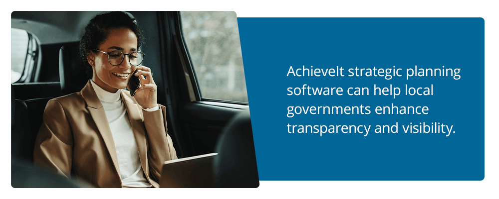 Create a More Transparent Government With AchieveIt