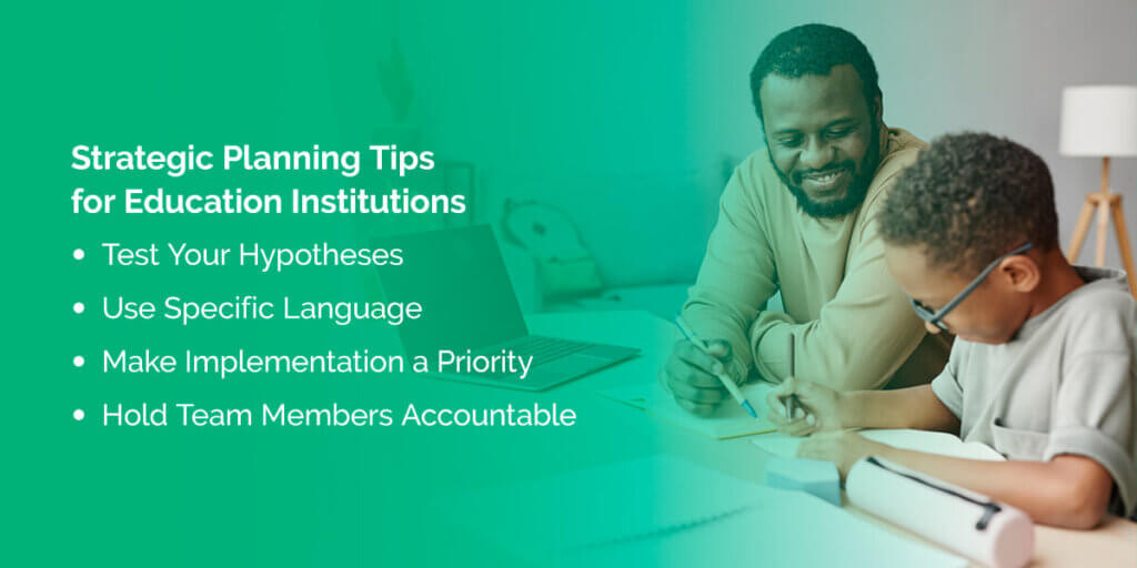Strategic Planning Tips for Education Institutions