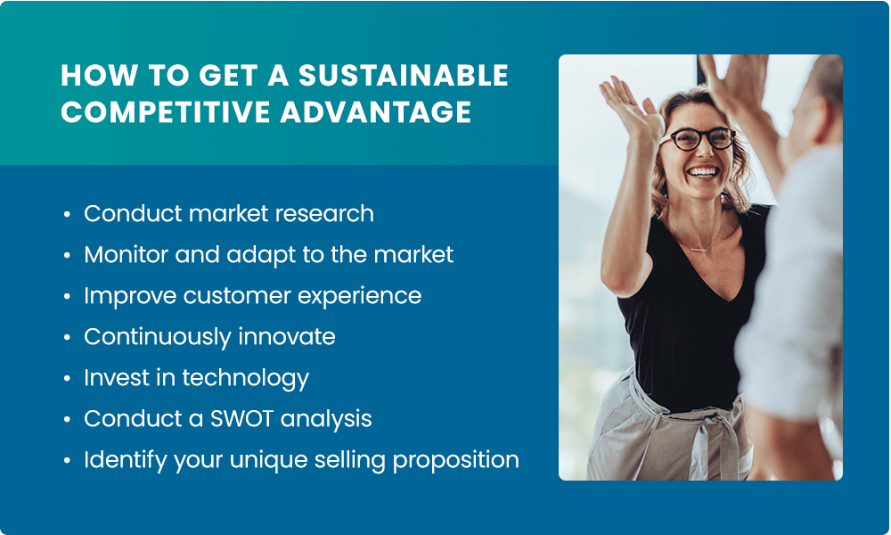 sustainable competitive advantage in business plan