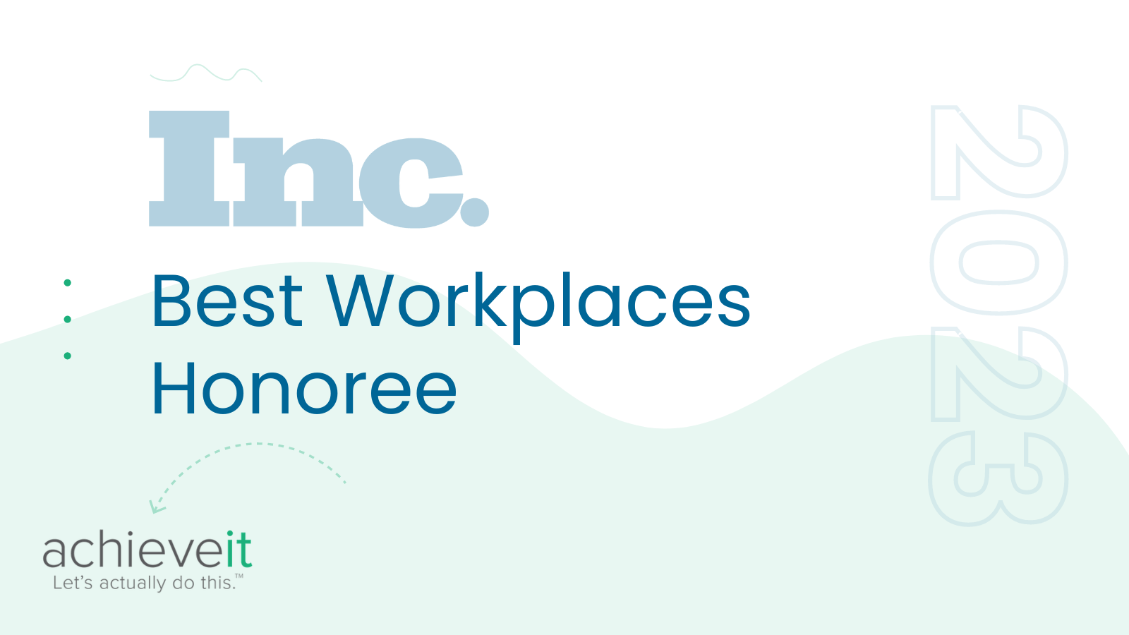 AchieveIt Named One of Inc. Magazine’s 2023 Best Workplaces