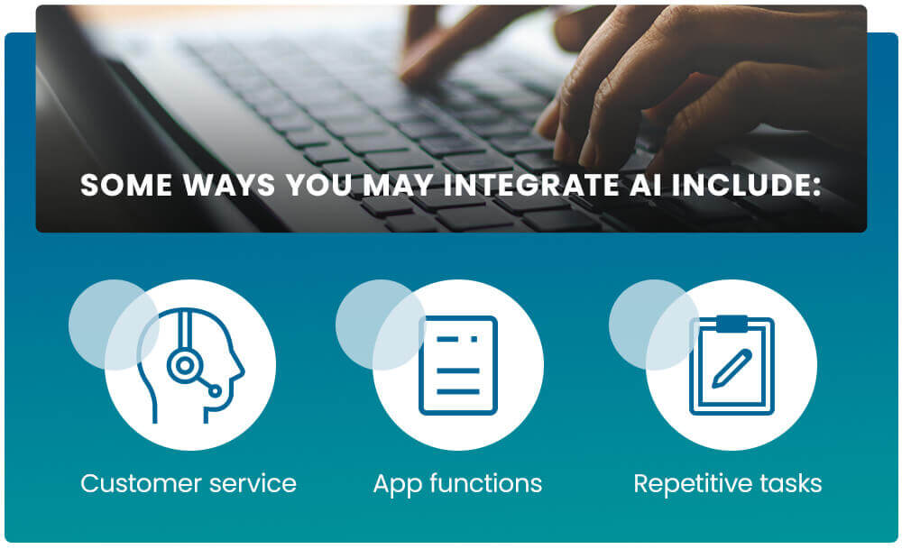 ways you can integrate AI into your business