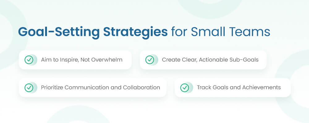 Goal-Setting Strategies for Small Teams